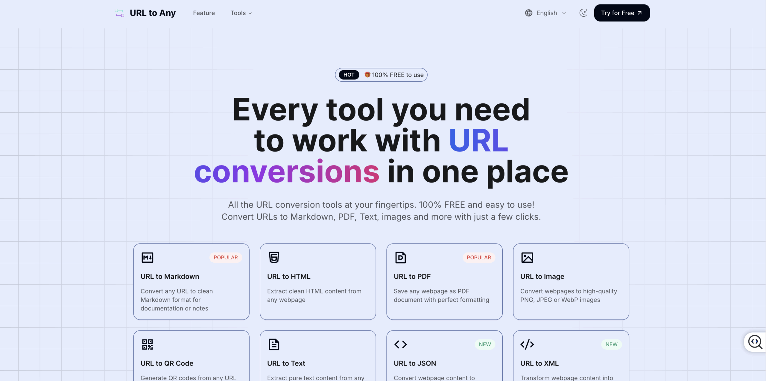 URL to Any